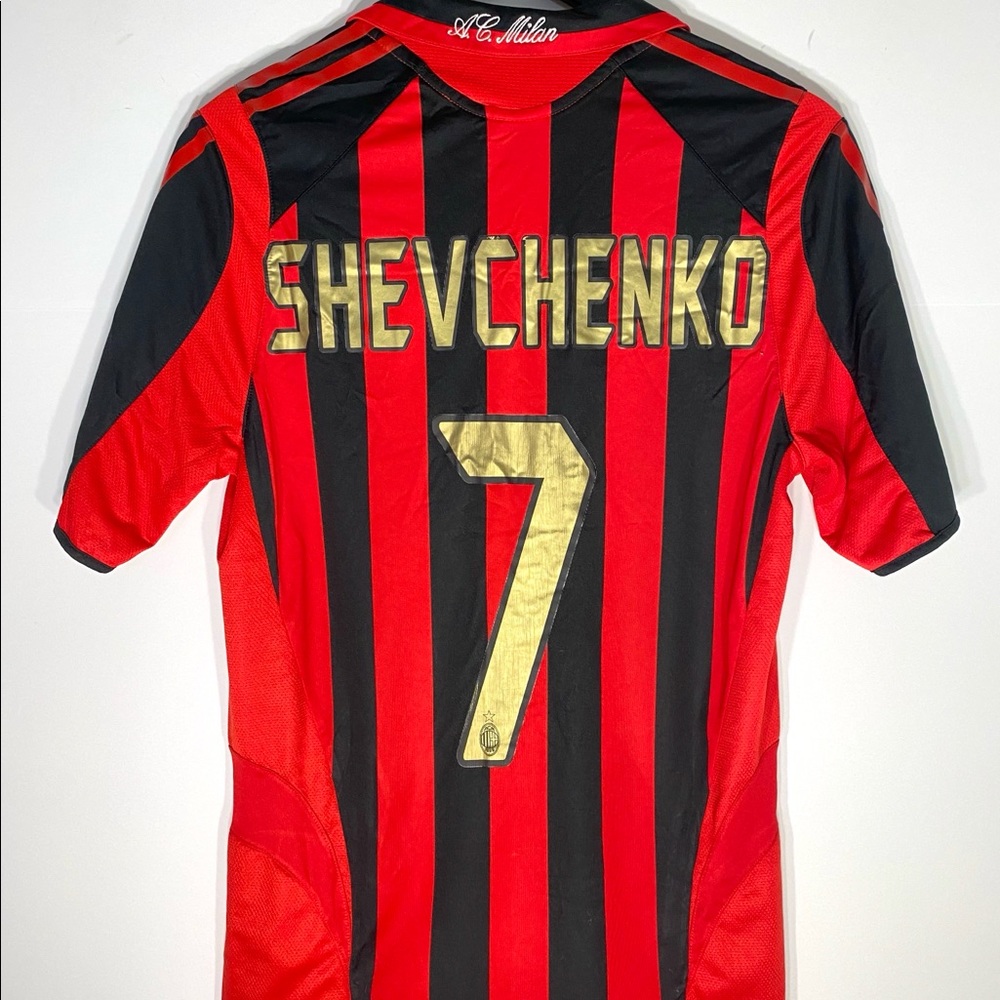 Vintage Adidas AC Milan #7 Shevchenko 05/06 Home